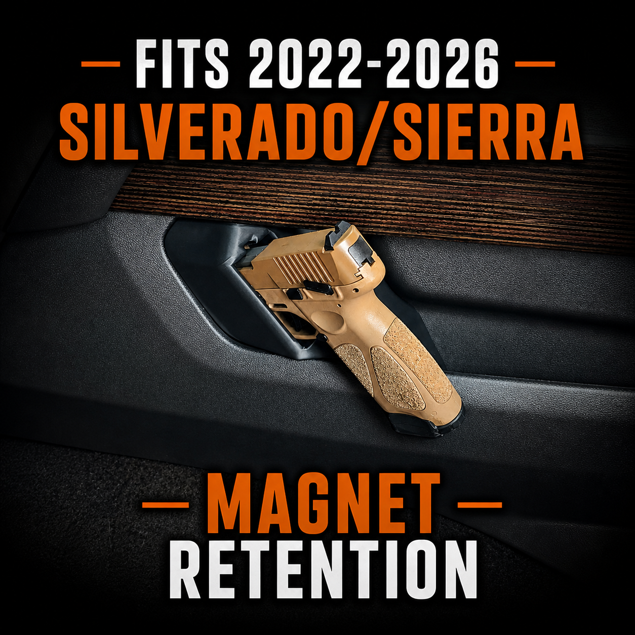 2022-2026 Silverado/Sierra Pistol Holster