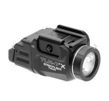 Streamlight TLR-7 X Multi-Fuel Tactical Weapon Light - 500 Lumens - CR123A - Black