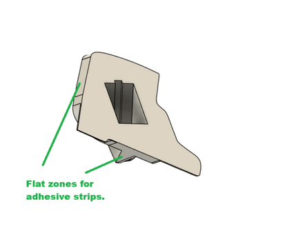 2023-2025 F250 Pistol Mount