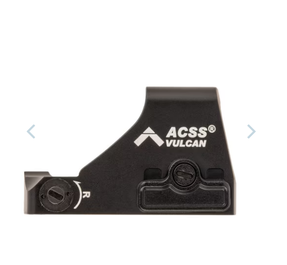 Holosun HS507K-X2 Compact Pistol Red Dot Sight - Red ACSS® Vulcan® Dot Reticle