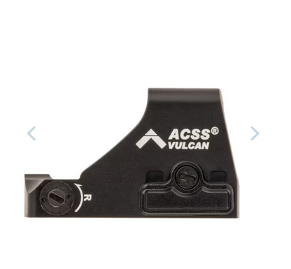 Holosun HS507K-X2 Compact Pistol Red Dot Sight - Red ACSS® Vulcan® Dot Reticle